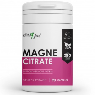  Atletic Foods Magnesium Citrate 90 