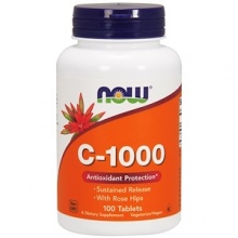 Витамины Now Vitamin C-1000 100 таблеток