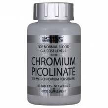 Витамины Scitec Nutriton Chromium Picolinate 100 таблеток