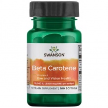 Витамины Swanson Beta Carotene 3000 мкг 100 капсул