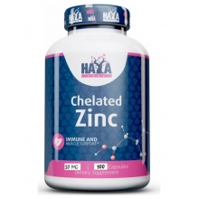 Витамины Haya Labs Chelated ZINC 30 мг 100 таблеток