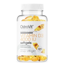 Витамины OstroVit Vitamin D3 4000 IU 120 капсул