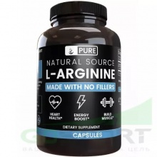  Pure Natural Source L-arginine 1000  90 