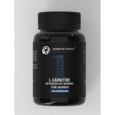 Л-Карнитин Amanita Power L-Carnitine For Women 60 капсул