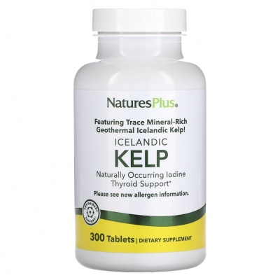Витамины Natures Plus Kelp 300 таблеток