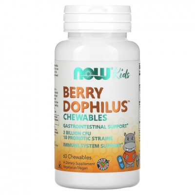  NOW Kids Berry Dophilus 60 